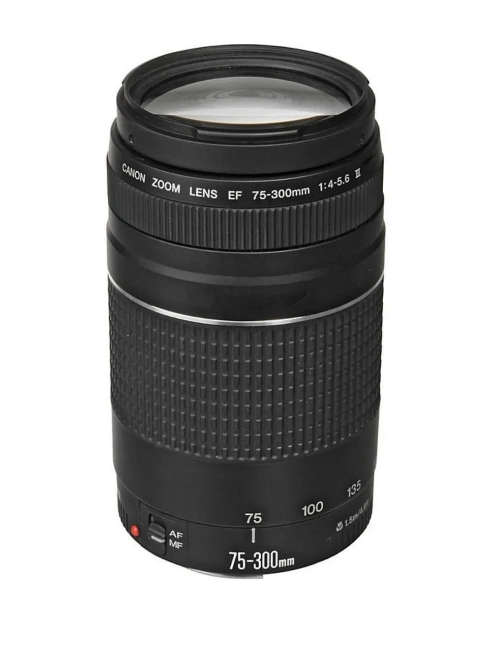 Canon 75-300mm Telephoto Zoom Lens - Black in Conditions New No Box